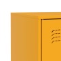 Credenza Giallo Senape 67x39x83 cm in Acciaio