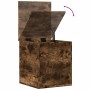 Contenitore Rovere Fumo 40x42x46 cm Legno Multistrato