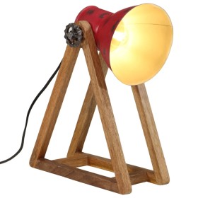 Lampada da Scrivania 25 W Rosso Anticato 30x17x40 cm E27