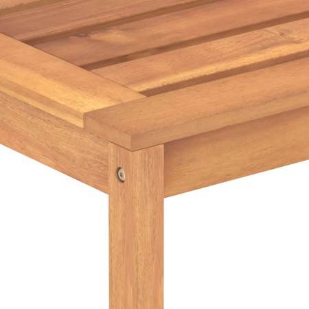 Set da Pranzo per Giardino 3 pz in Legno Massello di Teak