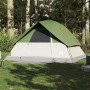 Tenda da Campeggio a Cupola per 6 Persone Verde Impermeabile