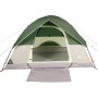 Tenda da Campeggio a Cupola per 6 Persone Verde Impermeabile