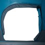Tenda da Campeggio a Cupola per 2 Persone Blu Impermeabile