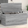 Contenitore Grigio Sonoma 100x42x46 cm Legno Multistrato