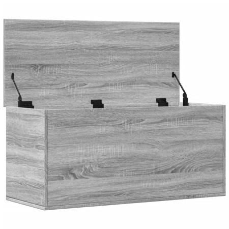 Contenitore Grigio Sonoma 100x42x46 cm Legno Multistrato