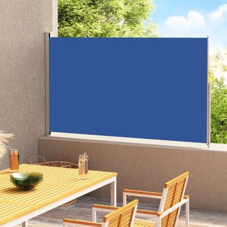 Tenda Laterale Retrattile per Patio 180x300 cm Blu