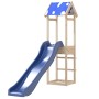 Set da Gioco da Esterno in Legno Massello di Pino