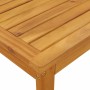 Set Divano Pallet da Giardino 3 pz in Legno Massello di Acacia