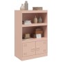 Credenza Rosa 67x39x107 cm in Acciaio