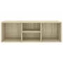 Panca Porta Scarpe Rovere Sonoma 105x35x35 cm Legno Multistrato