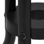 Set Mobili da Pranzo per Giardino 5 pz Nero