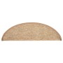Tappeti Adesivi per Scale 15 pz 56x17x3 cm Nocciola