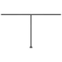 Tenda da Sole Retrattile Manuale LED 450x350 cm Antracite