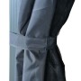 Gazebo con Tende e Luci LED 400x300 cm Antracite in Alluminio