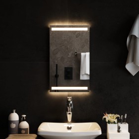 Specchio da Bagno con Luci LED 30x50 cm