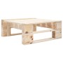 Set Divani in Pallet con Cuscini 4 pz in Pino Impregnato