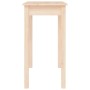 Tavolo Consolle 80x40x75 cm in Legno Massello di Pino