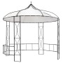 Gazebo 300x290 cm Bianco Rotondo