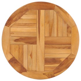 Vassoio Girevole da Tavola in Legno Massello di Teak
