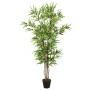 Albero Bambù Artificiale 1288 Foglie 180 cm Verde