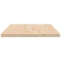 Piani Tavolo 3 pz 80x47x2,5 cm Rettangolare Legno Massello Pino