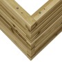 Fioriera da Giardino 80x80x68,5 cm in Legno di Pino Impregnato