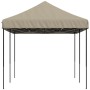 Tenda da Festa Pieghevole Pop-Up Tortora 580x292x315 cm