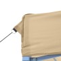 Tenda da Festa Pieghevole Pop-Up Beige 440x292x315 cm