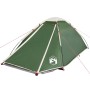 Tenda da Campeggio a Cupola per 2 Persone Verde Impermeabile