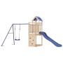 Set da Gioco da Esterno in Legno Massello di Pino