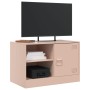 Mobile TV Rosso 67x39x44 cm in Acciaio