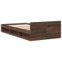 Giroletto Cassetto Rovere Marrone 90x190 cm Legno Multistrato