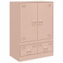 Credenza Rosa 67x39x95 cm in Acciaio