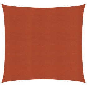 Vela Parasole 160 g/m² Quadrata Terracotta 4,5x4,5 m in HDPE