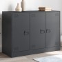 Credenza Antracite 99x39x73 cm in Acciaio