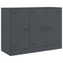 Credenza Antracite 99x39x73 cm in Acciaio