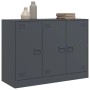 Credenza Antracite 99x39x73 cm in Acciaio