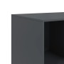 Credenza Antracite 99x39x73 cm in Acciaio