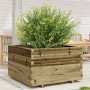 Fioriera da Giardino 80x80x49,5 cm in Legno di Pino Impregnato