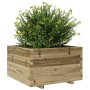 Fioriera da Giardino 80x80x49,5 cm in Legno di Pino Impregnato