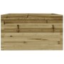 Fioriera da Giardino 80x80x49,5 cm in Legno di Pino Impregnato