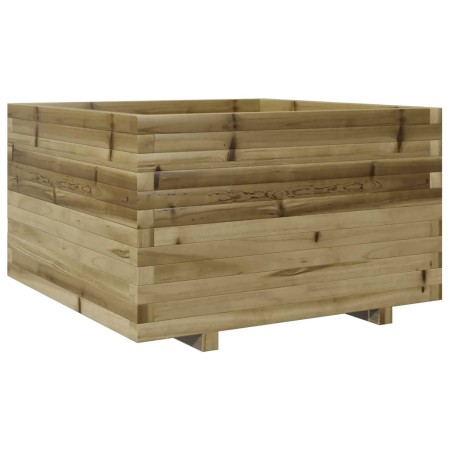 Fioriera da Giardino 80x80x49,5 cm in Legno di Pino Impregnato