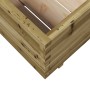 Fioriera da Giardino 80x80x49,5 cm in Legno di Pino Impregnato