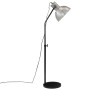 Lampada da Terra 25 W Argento Vintage 30x30x90-150 cm E27