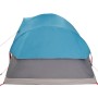 Tenda da Campeggio a Cupola per 9 Persone Blu Impermeabile