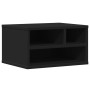 Supporto per Stampante Nero 40x32x22,5 cm in Legno Multistrato