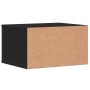 Supporto per Stampante Nero 40x32x22,5 cm in Legno Multistrato