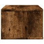 Supporto Stampante Rovere Fumo 40x32x22,5 cm Legno Multistrato