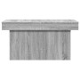 Tavolino da Salotto Grigio Sonoma 80x55x40 cm Legno Multistrato