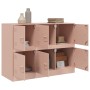 Credenza Rosa 99x39x73 cm in Acciaio